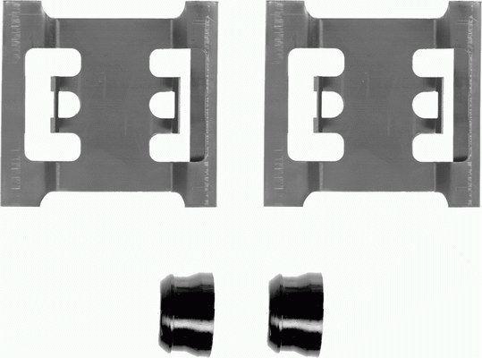 Mintex MBA1145 - Комплектуючі, колодки дискового гальма autocars.com.ua