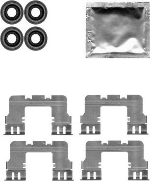 Mintex MBA1785 - Комплектуючі, колодки дискового гальма autocars.com.ua