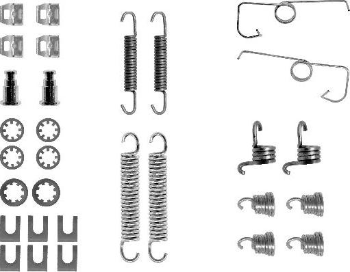 Mintex MBA644 - Комплектуючі, барабанний гальмівний механізм autocars.com.ua