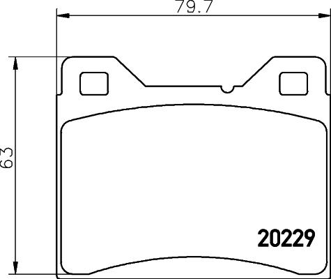 Mintex MDB1026 - Тормозные колодки, дисковые, комплект autodnr.net