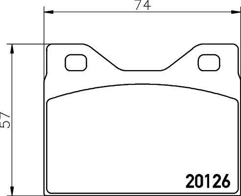 Mintex MDB1030 - Гальмівні колодки, дискові гальма autocars.com.ua