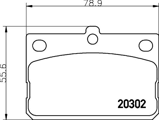 Mintex MDB1063 - Гальмівні колодки, дискові гальма autocars.com.ua