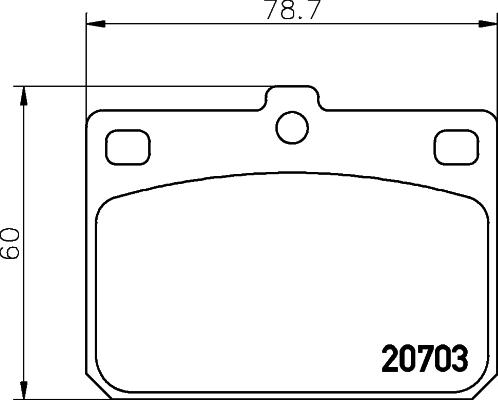 Mintex MDB1069 - Тормозные колодки, дисковые, комплект avtokuzovplus.com.ua