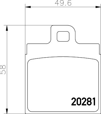 Mintex MDB1090 - Тормозные колодки, дисковые, комплект avtokuzovplus.com.ua