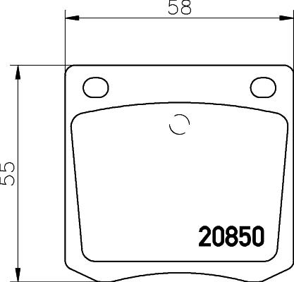 Mintex MDB1163 - Гальмівні колодки, дискові гальма autocars.com.ua