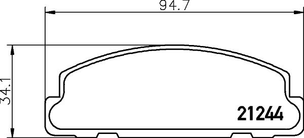 Mintex MDB1306 - Гальмівні колодки, дискові гальма autocars.com.ua