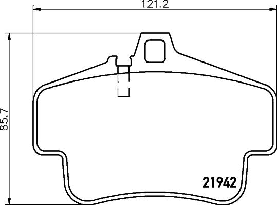 Mintex MDB2038 - Гальмівні колодки, дискові гальма autocars.com.ua