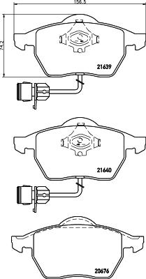 Mintex MDB2507 - Тормозные колодки, дисковые, комплект autodnr.net