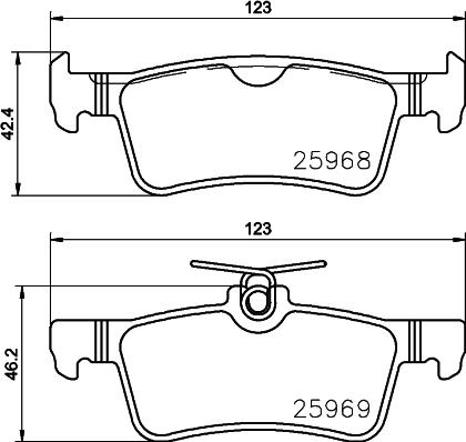 Mintex MDB3716 - Гальмівні колодки, дискові гальма autocars.com.ua