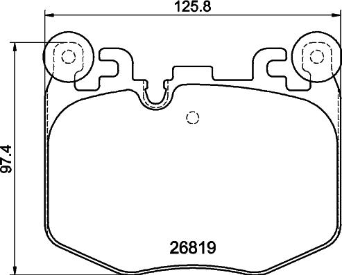 Mintex MDB4382 - Гальмівні колодки, дискові гальма autocars.com.ua