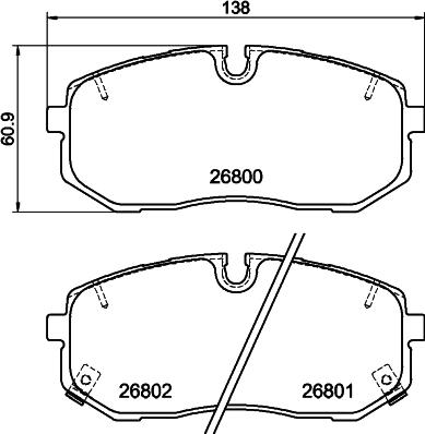 Mintex MDB4391 - Гальмівні колодки, дискові гальма autocars.com.ua