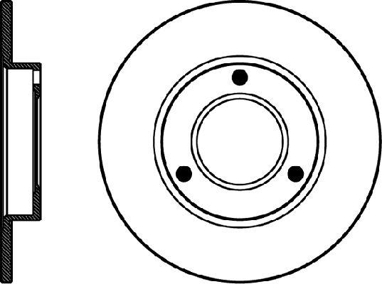 Mintex MDC1088 - Гальмівний диск autocars.com.ua