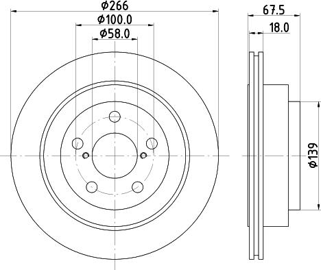 Mintex MDC877 - Тормозной диск autodnr.net