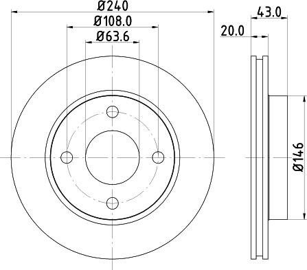 Mintex MDK0171 - Дисковый тормозной механизм, комплект avtokuzovplus.com.ua