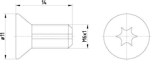 Mintex TPM0012 - Болт, диск тормозного механизма avtokuzovplus.com.ua