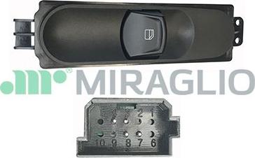 Miraglio 121/MEP76003 - Вимикач, стеклолод'емнік autocars.com.ua