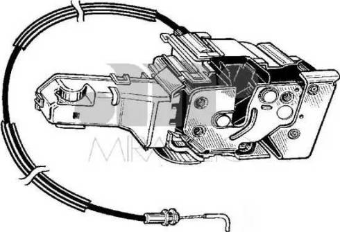 Miraglio 40355 - Замок двері autocars.com.ua