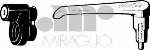 Miraglio 80/255 - Ручка двері autocars.com.ua