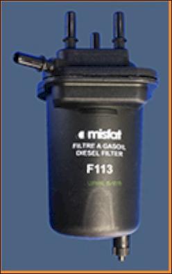 MISFAT F113 - Топливный фильтр avtokuzovplus.com.ua