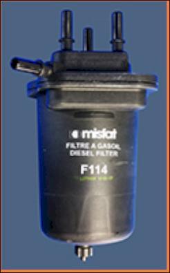 MISFAT F114 - Паливний фільтр autocars.com.ua