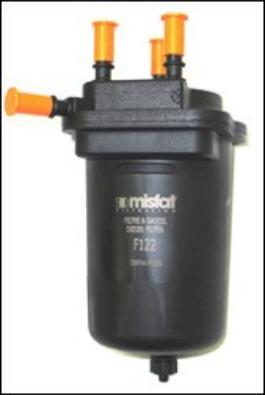 MISFAT F122 - Фільтр без датчика рівня води паливний Renault Megane 1.5dCi 02--Scenic 1.5dCi 03- autocars.com.ua