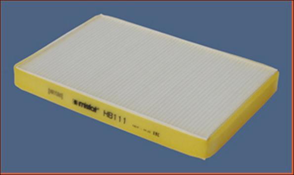 MISFAT HB111 - Фильтр воздуха в салоне autodnr.net