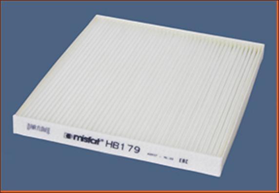 MISFAT HB179 - Фильтр воздуха в салоне autodnr.net