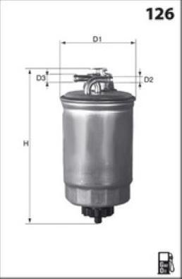 MISFAT M679 - Топливный фильтр autodnr.net