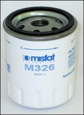 MISFAT M326 - Топливный фильтр avtokuzovplus.com.ua
