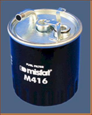 MISFAT M416 - Фільтр паливний DB W168 A160-A170 CDI 99- autocars.com.ua