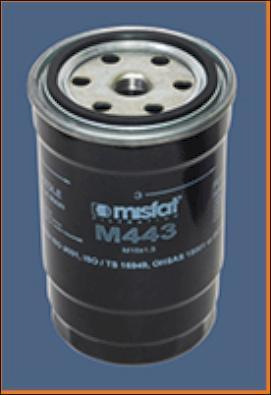 MISFAT M443 - Топливный фильтр avtokuzovplus.com.ua