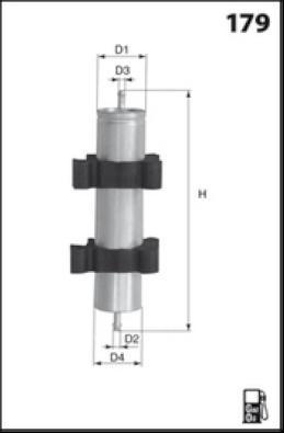 MISFAT M685 - Топливный фильтр autodnr.net