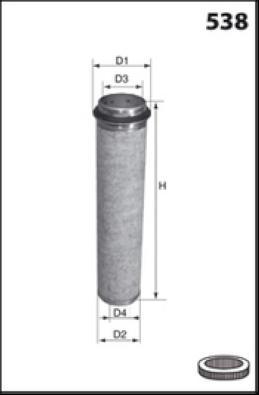 MISFAT R055 - Фільтр додаткового повітря autocars.com.ua