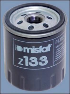 MISFAT Z133 - Масляний фільтр autocars.com.ua