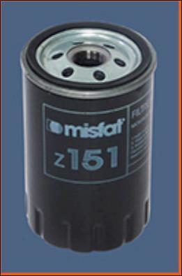 MISFAT Z151 - Масляный фильтр avtokuzovplus.com.ua