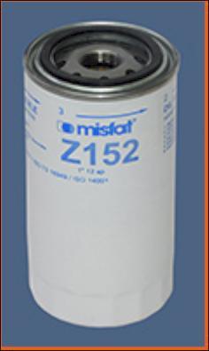 MISFAT Z152 - Масляный фильтр avtokuzovplus.com.ua
