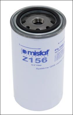 MISFAT Z156 - Масляний фільтр autocars.com.ua