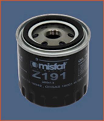 MISFAT Z191 - Масляный фильтр autodnr.net