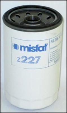 MISFAT Z227 - Масляний фільтр autocars.com.ua