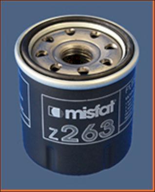 MISFAT Z263 - Масляный фильтр avtokuzovplus.com.ua