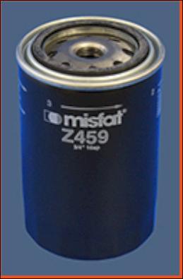 MISFAT Z459 - Масляный фильтр avtokuzovplus.com.ua