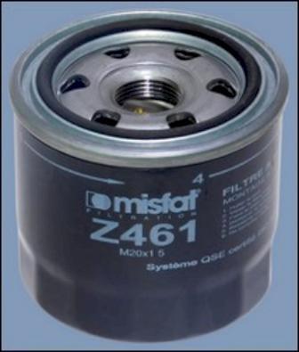 MISFAT Z461 - Масляный фильтр avtokuzovplus.com.ua