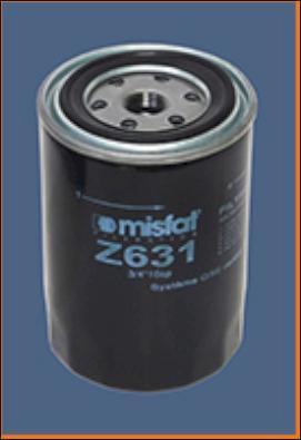MISFAT Z631 - Масляный фильтр avtokuzovplus.com.ua