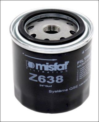 MISFAT Z638 - Масляный фильтр avtokuzovplus.com.ua