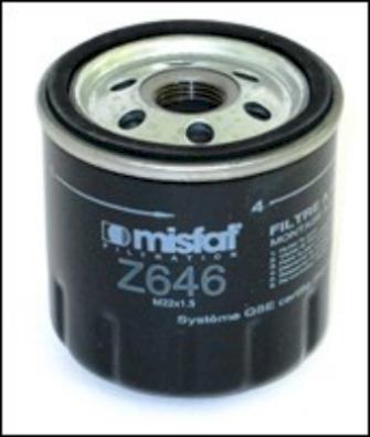 MISFAT Z646 - Масляный фильтр autodnr.net