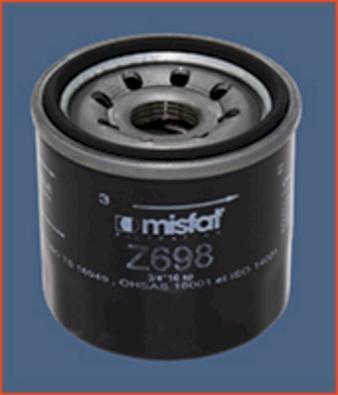 MISFAT Z698 - Масляный фильтр autodnr.net