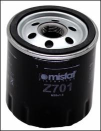 MISFAT Z701 - Масляний фільтр autocars.com.ua