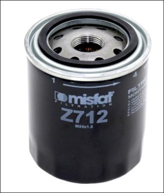 MISFAT Z712 - Масляний фільтр autocars.com.ua