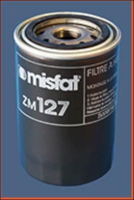 MISFAT ZM127 - Масляний фільтр autocars.com.ua