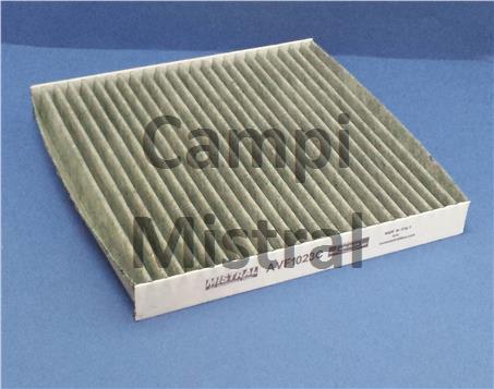 Mistral Filter AVF1023C - Фільтр, повітря у внутрішній простір autocars.com.ua